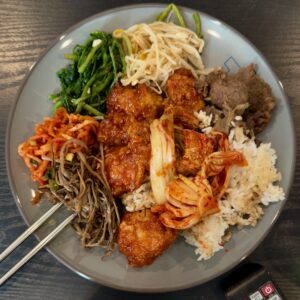 Korean dinner as part of my birthday celebration.